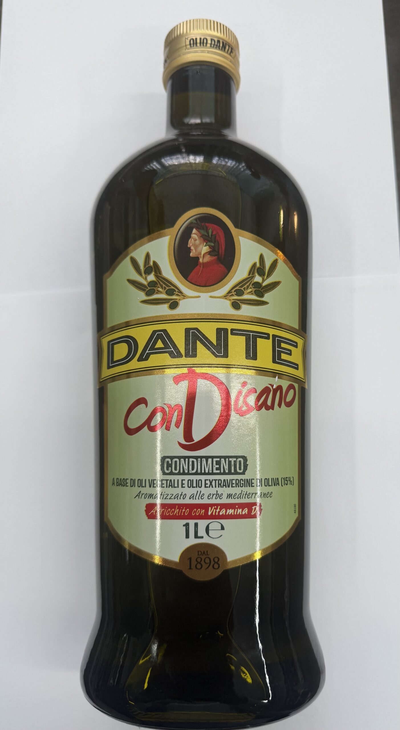 Extra panenský olivový olej 15%-DANTE con Disano 1l